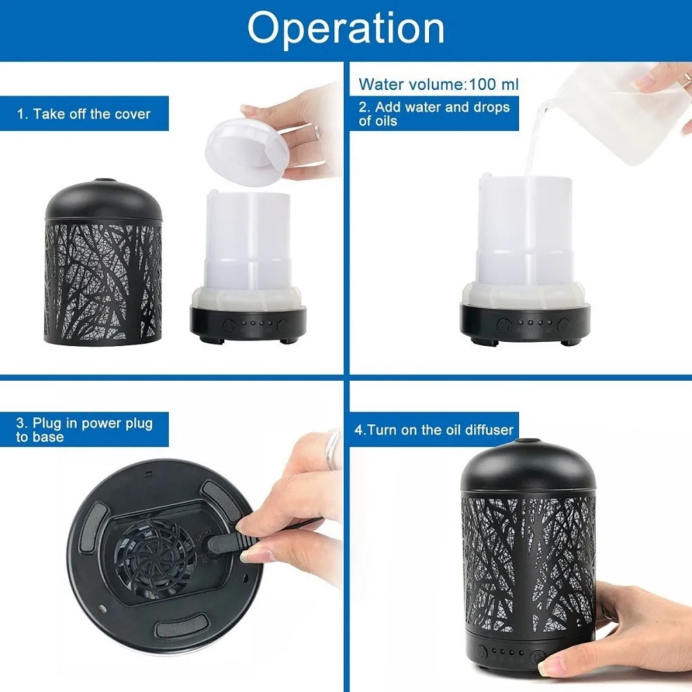 Newest Tree Branch Metal Aroma Essential Oil Diffuser - Buy Newest Oil