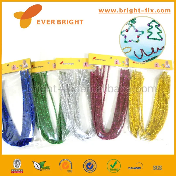 Download Diy Educational Toy Colorful Brain Fuzzoodle Fluffy Sticks Fluffy Chenille Stem Chenille Stick ...