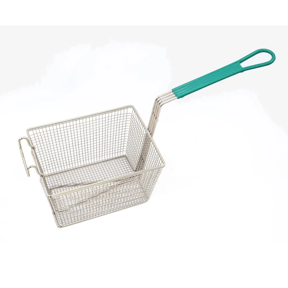 Mesh French Deep Stainless Steel Fry Basket For Deep Fat Fryer Buy