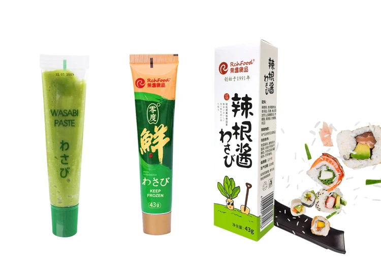 Top Quality Wasabi Paste In Packing 2.5g Sachet Buy Wasabi,Wasabi