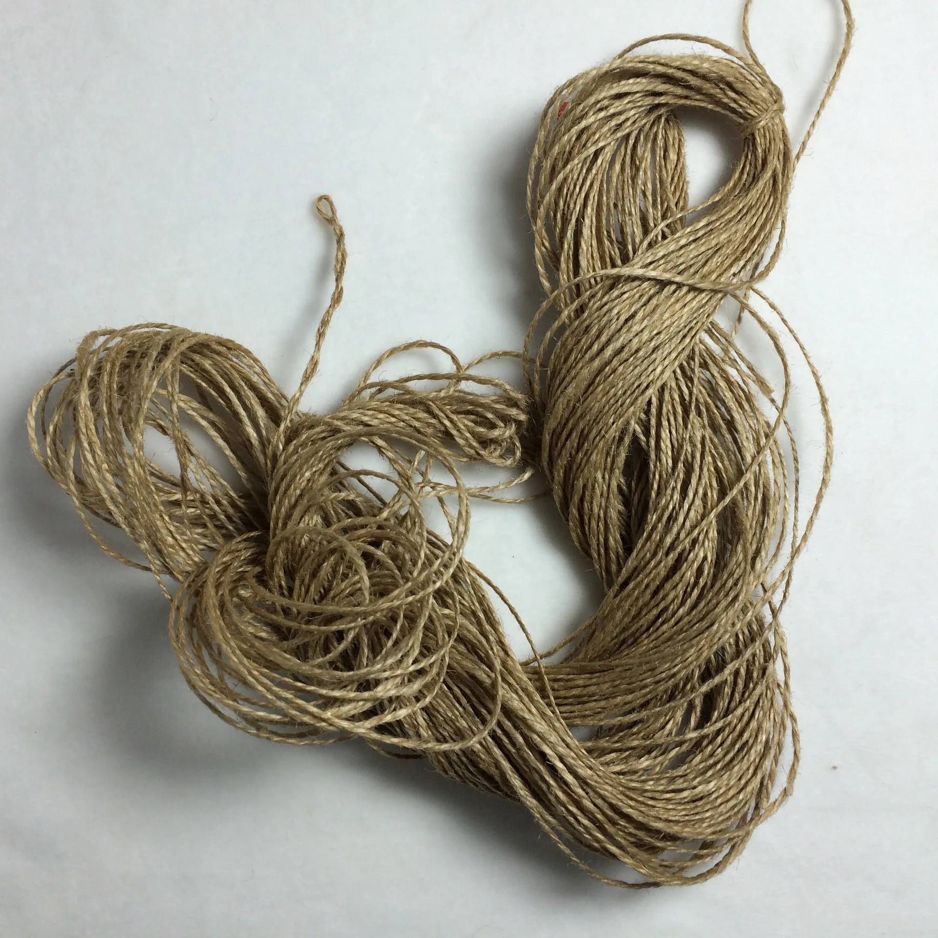 Natural Raw Jute Yarn 4mm Jute Rope 