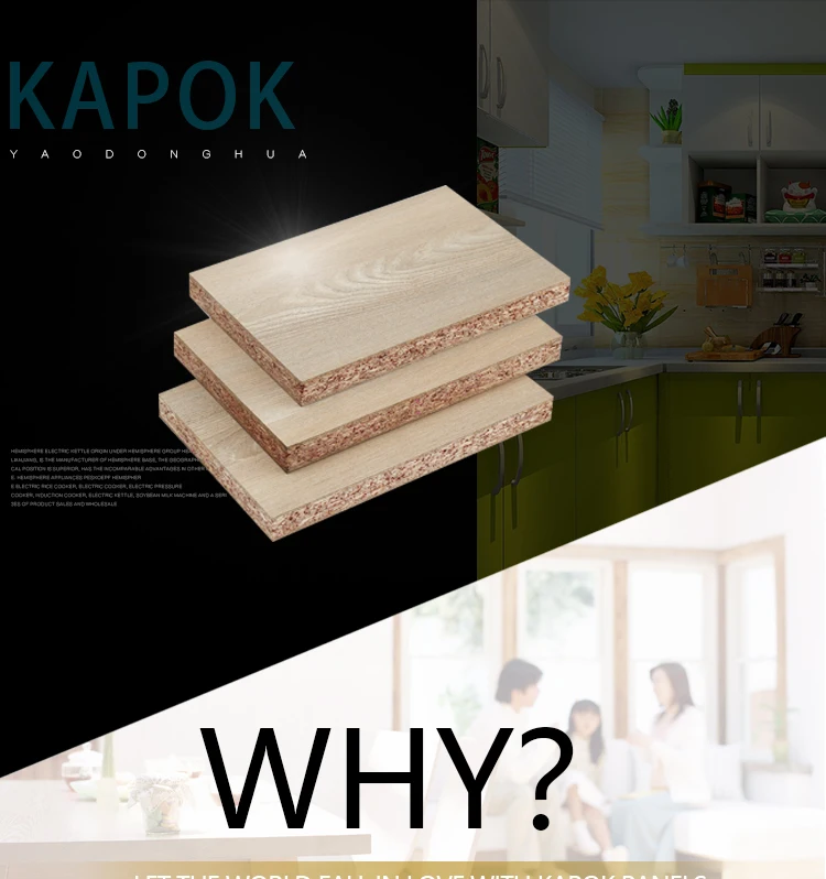 laminated melamine particle board