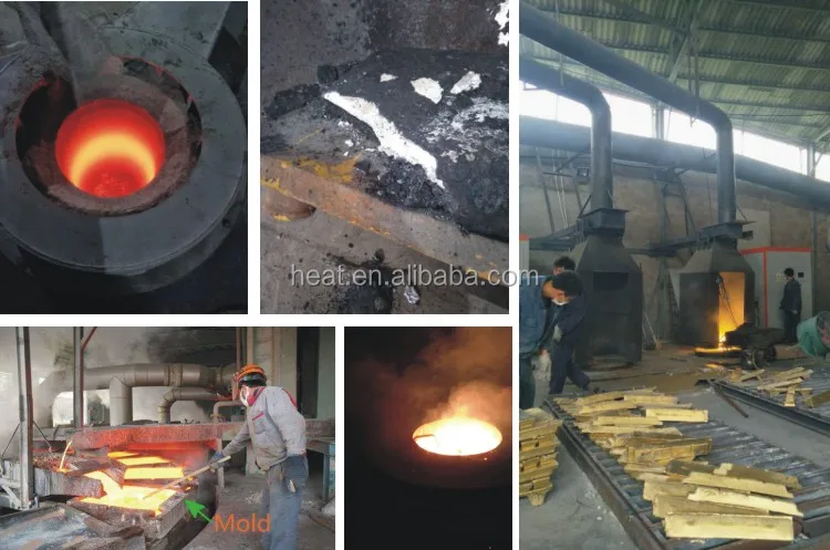 melting scrap metal