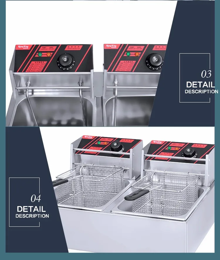 Best Cheap Deep Fryer Corn Dog Fryer Countertop Fryer For Commercial