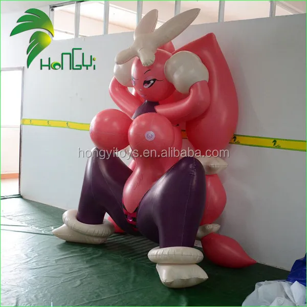 Hot Nude Sexy Anime Girl Inflatable Anime Girls Big Boobs Sex Toy With