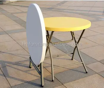 80cm Round Plastic Banquet Coffee Table And Chair Set Buy