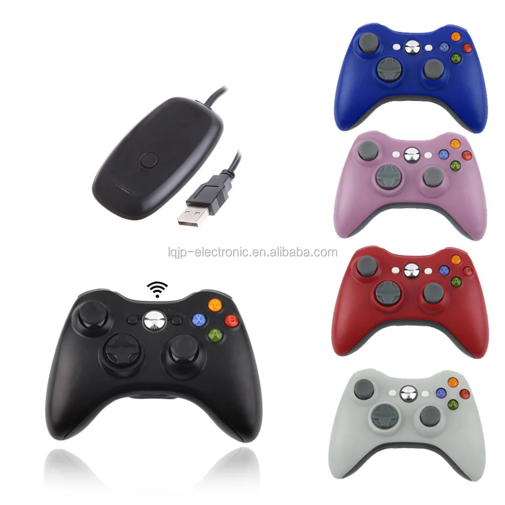 xbox 360 controller and wireless receiver