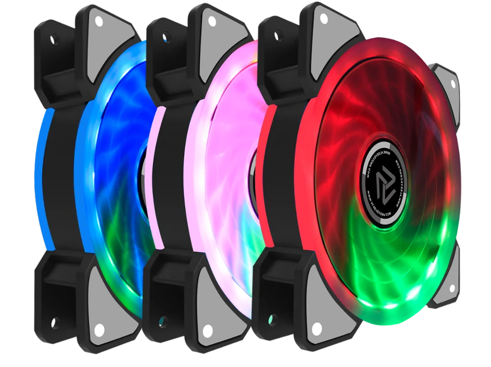 Rgb Fan Kit Gaming Dual Ring Led 120mm Cooling Fan Buy Dualing Ring