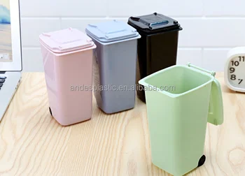 Promotional Plastic Mini Dustbin For Desk Buy Mini Trash