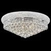wholesale flush mount indoor banquet decorative LED chandelier lighting fixture crystal ceiling lamp