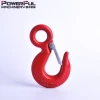 China High Quality Steel Lifting Crane s-320 Eye Hook with Safety Latch
