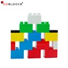 Multi color large size of building blocks shenzhen plastic wall blocks for partition room divider