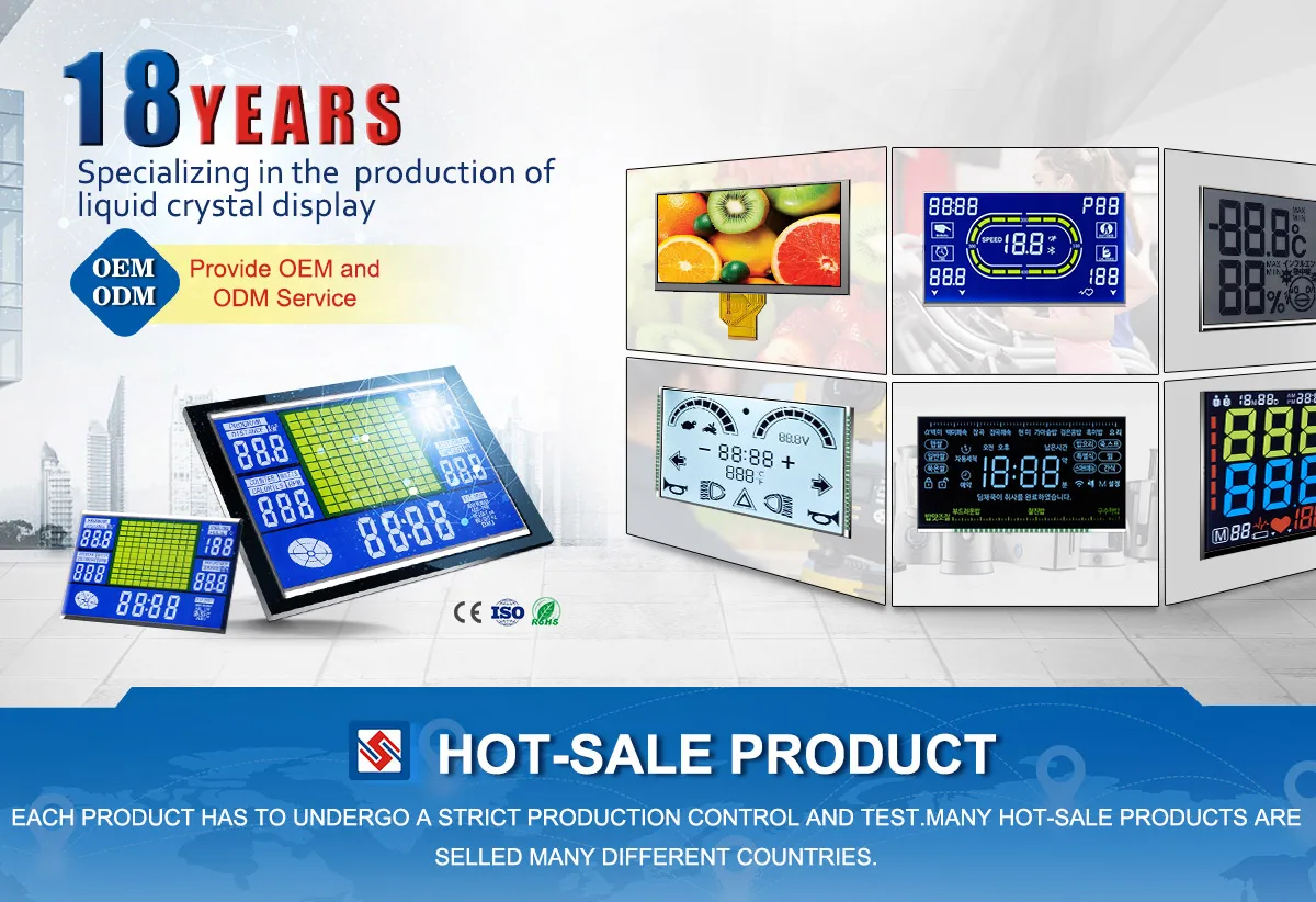 Dongguan Fang Sheng Electronic Co., Ltd. LCD, TN LCD