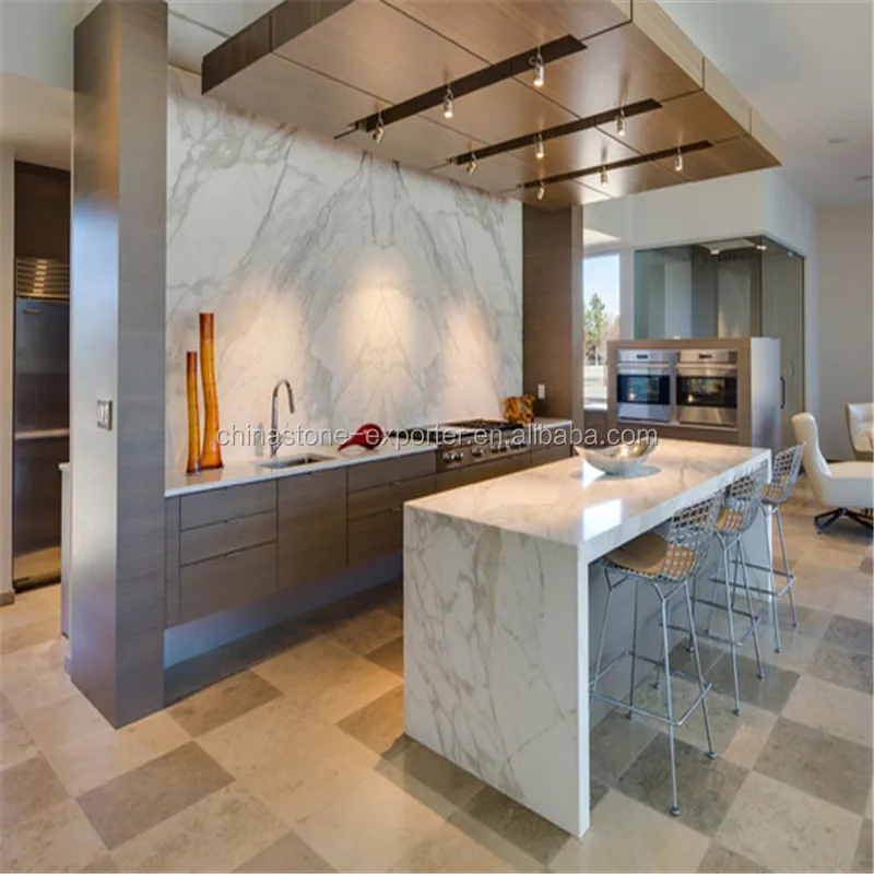 Kitchen Island Top Calacatta Oro Marble Countertop Gold Kitchen Island Top Calacatta Oro Marble Countertop Gold Italy White
