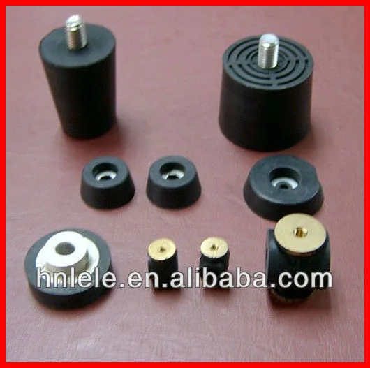 Iso Certificate Rubber Bumpers With Threaded Stud Buy Rubber Bumper
