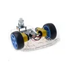 2WD Smart Robot Car Chassis Acrylic 200RPM Motor 6V 120:1 Plastic Gearbox for DIY Smart Car