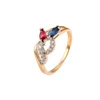 13014 Latest Simple Fancy Ladies Gold Plated Imitation Finger Ring Designs Jewelry For Girl