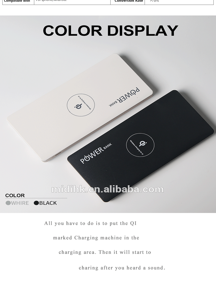High Quality Outdoor Qi Panel Fast Charger Waterproof Wireless Portable 10000mah Original Power Bank - ANKUX.COM