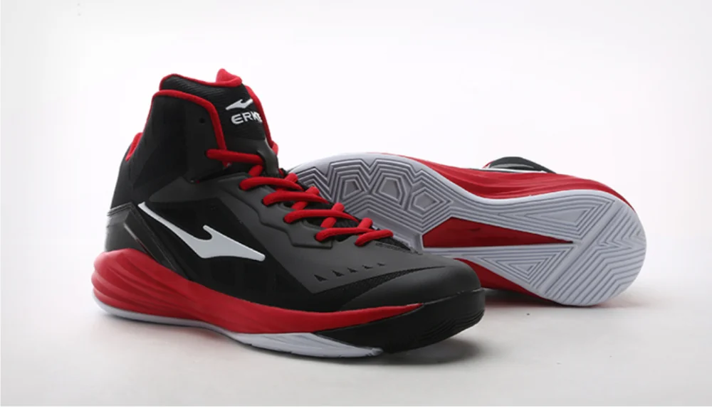 Erke Wholesale Brand Performance Lighweight High Ankle Basketball Shoes