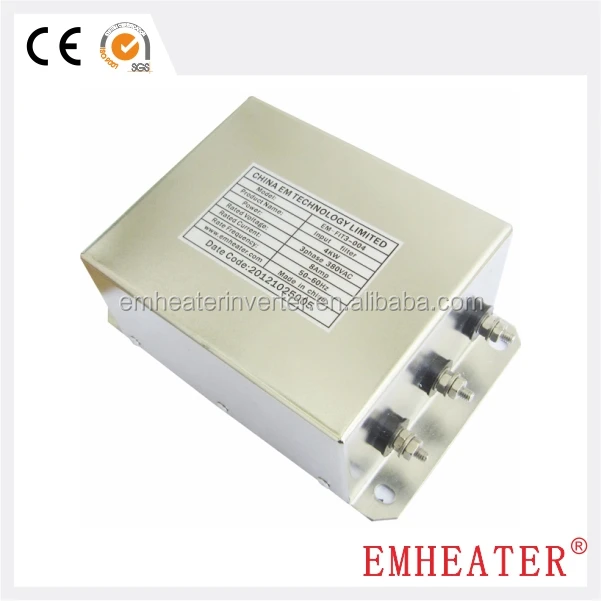 Emi Ac Noise Filter For Frequency Inverter Vfd 380v690v 0.75kw560kw
