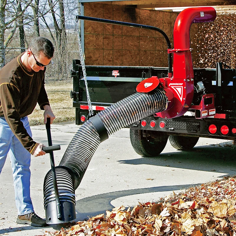 gasoline power Leaf vacuum loader / truck loader /debris loader with