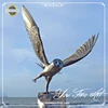 Outdoor Garden Stainless Steel Animal Eagle Sculpture