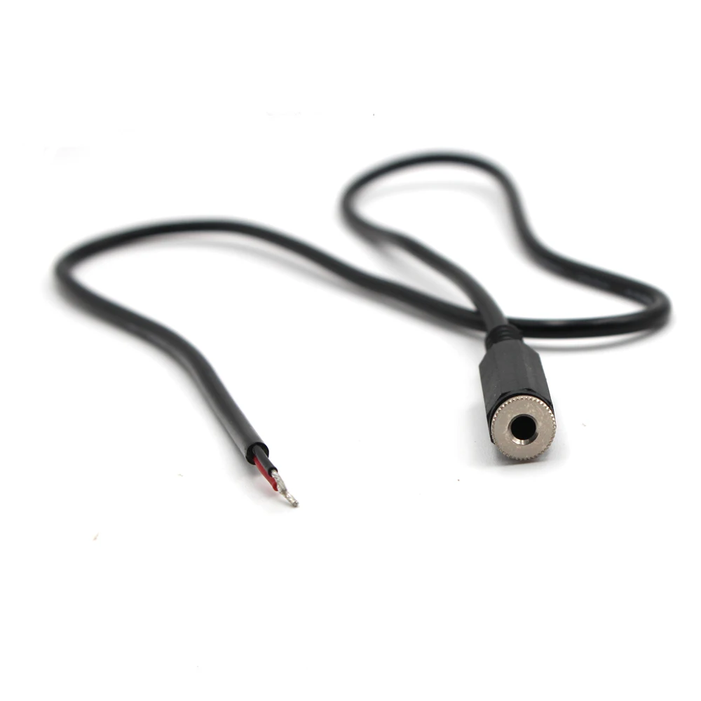 Auxiliary Audio Cable 3.5mm Stereo Jack Male To Bare Wire Stereo Jack
