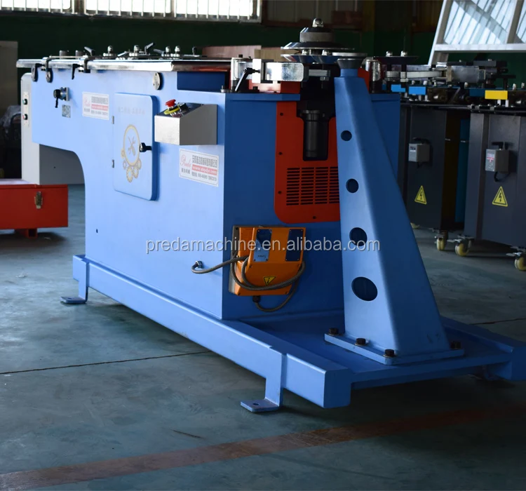 Hydraulic gorelocker or HVAV elbow duct making machine full automatic control with fasted speed and accuracy!