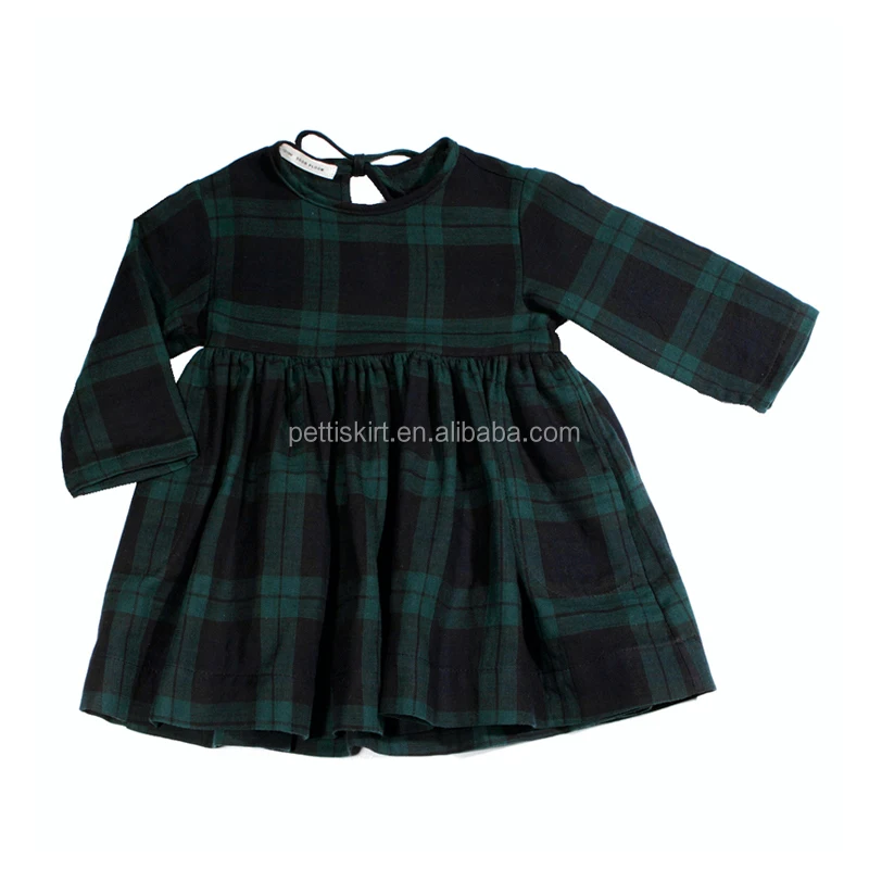 baby flannel dress