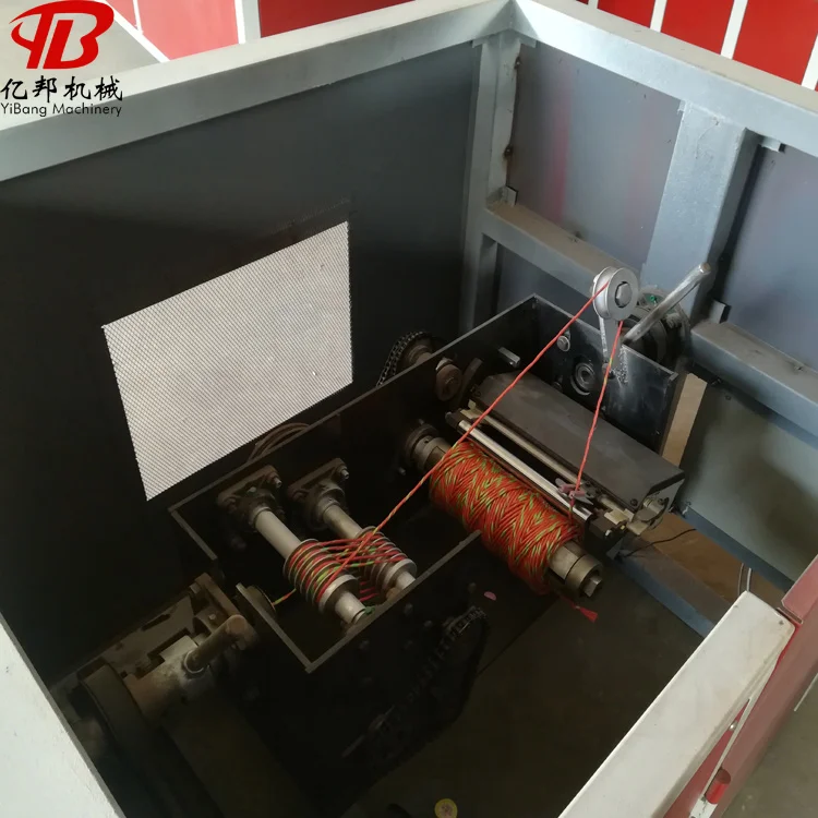 2 In 1 Pp Raffia Twine Twisting Spool Winding Machine Agricultural