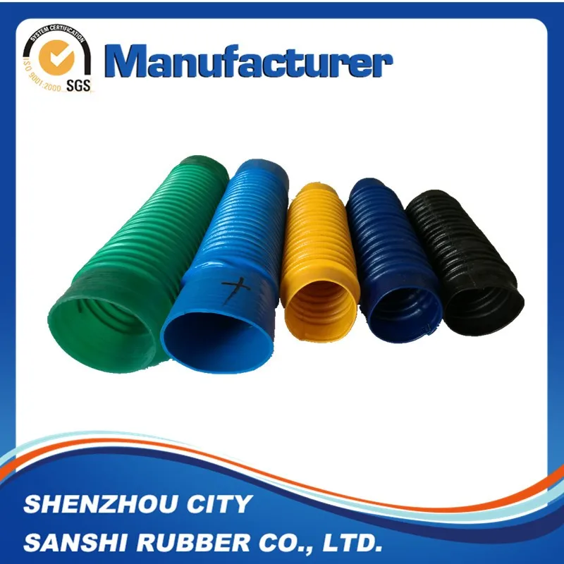 Pvc Color Bellow Pipe Rubber Bellows Sheaths Manufacturer Rubber