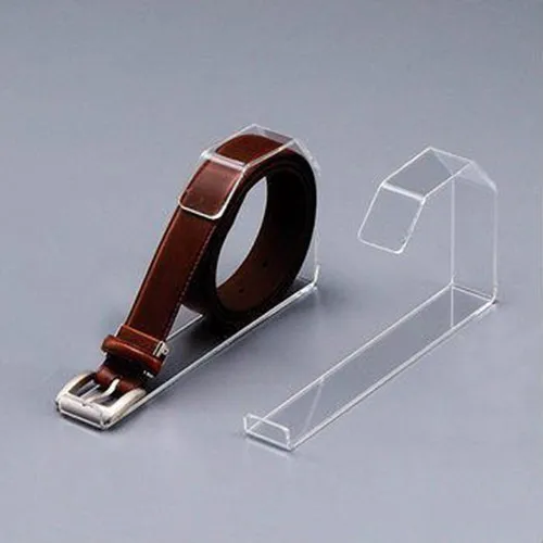 Clear Acrylic Leather Belt Display Stand Buy Clear Acrylic Leather