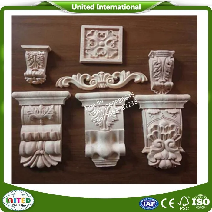 Hand Made Decorative Wood Appliques And Onlays for Furniture