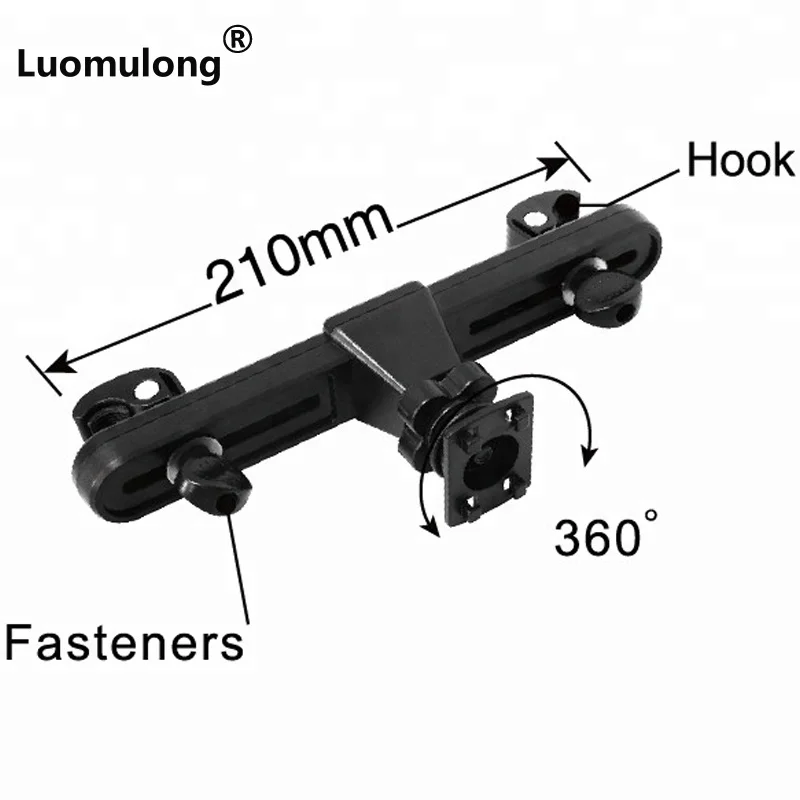 Portable universal tablet PC holder car headrest mount holder