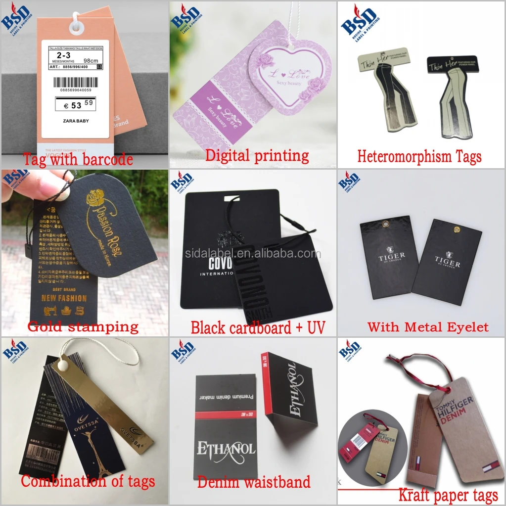 Custom Paper Price Tag,Pvc Price Tag And Upc Barcode Hang Tag For ...