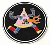 Factory direct sales Custom wolf embroidery patches /Wholesale Embroidered Patch