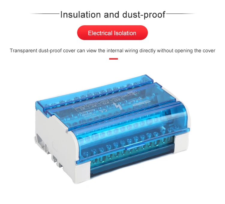 WKH 415 power distribution terminal block fiber With Dust-Proof Cover