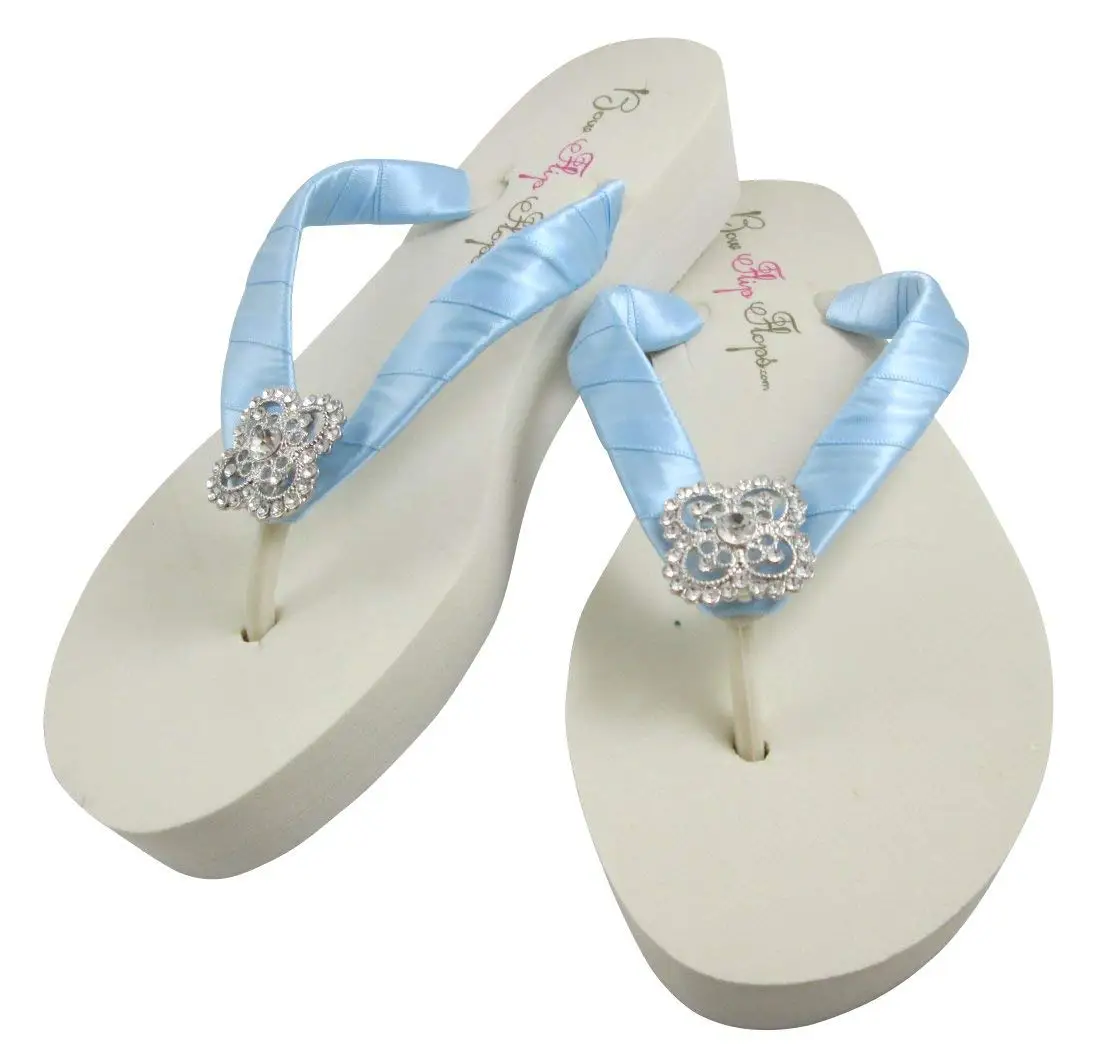 be trendy rhinestone flip flops