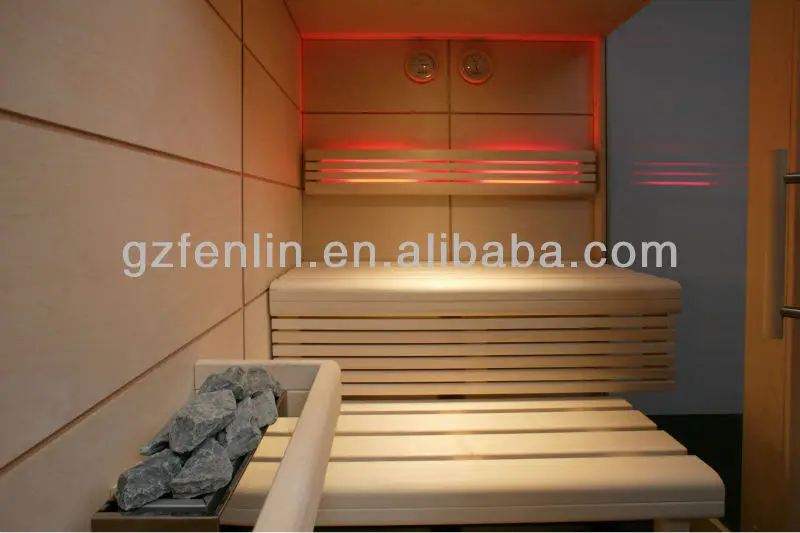 Traditional Steam Bath Sauna Room 6 Person(customized) Use Dry Steam Sauna Room Steam Shower
