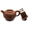 Tea Pot Shape usb,custom Rubber PVC usb flash drive 8gb/16gb/2gb 4gb pendrive