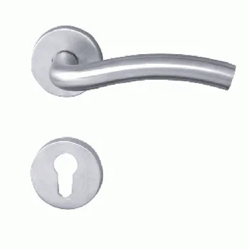 Manufacturer Of Stainless Steel Tube Door Lever Fireplace Handle