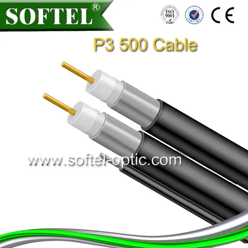 Tri Shield Catv Trunk Coaxial Cable 75 Ohm Coaxial Cable Rg6 Rg 59