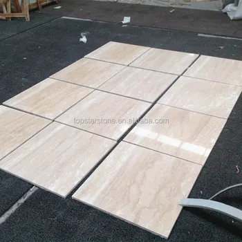 Iran Imported Polished Vein Cut Super White Travertine Floor Tile Iran Imported Polished Vein Cut Super White Travertine Floor Tile