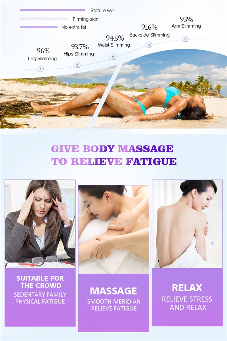Disaar natural ginseng and Lavender ingredients slimming body shoulder neck Massage essential oil