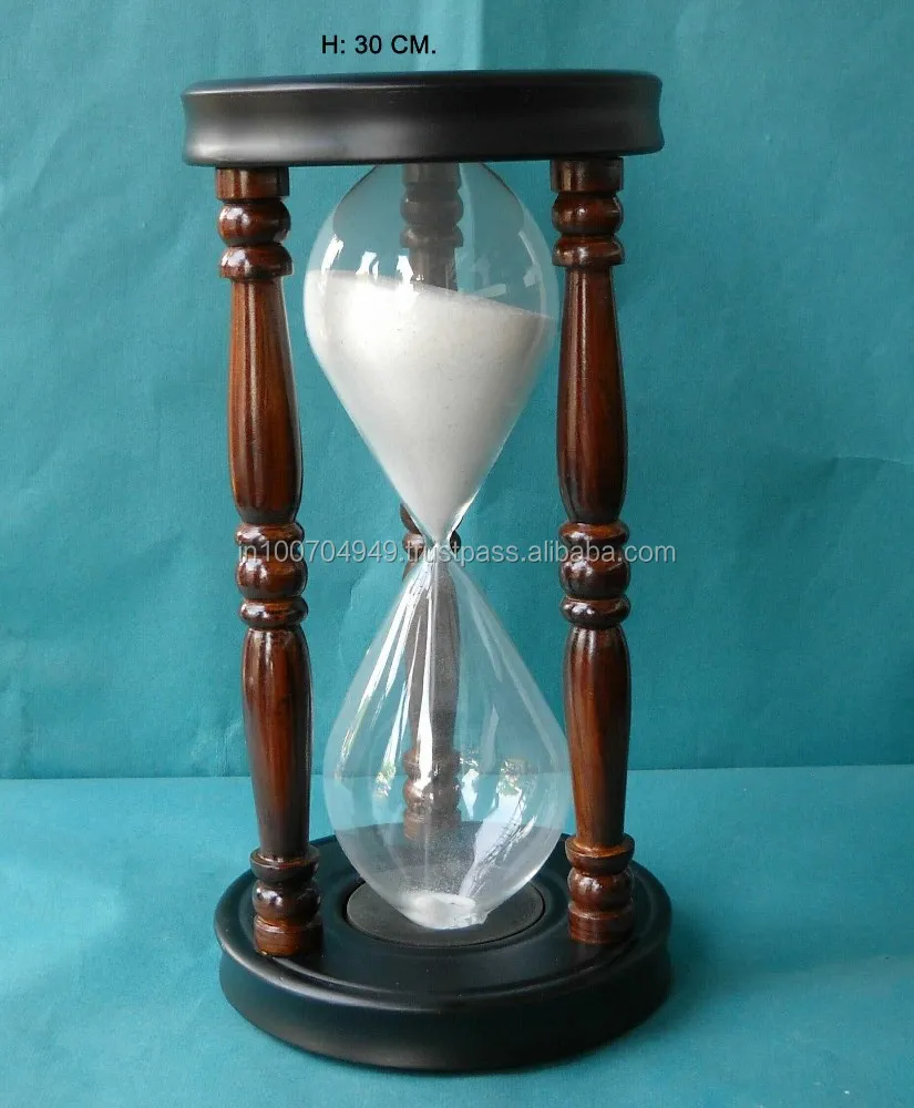 large sand hourglass