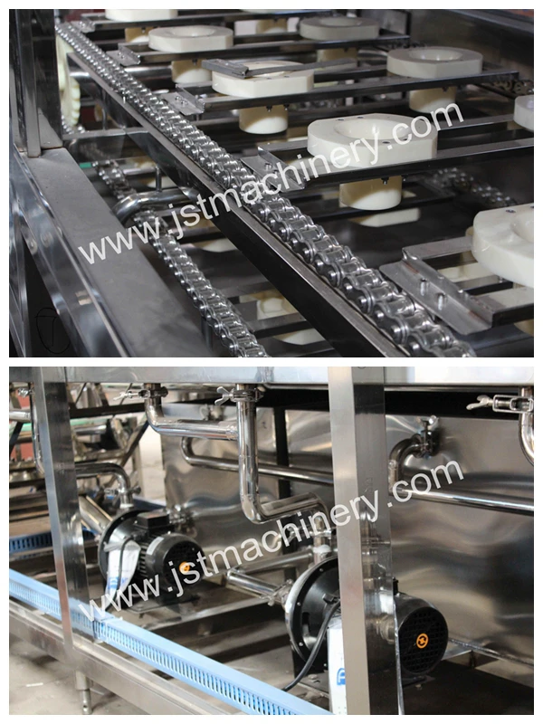 For Zambia Qgf120 Jst 5 Gallon Buckets Water Filling Machine / Plant