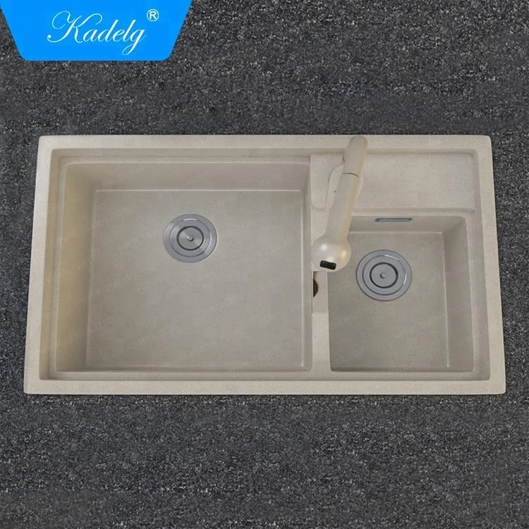 CE Certification Cheap Composite Granite Kitchen Lavabo