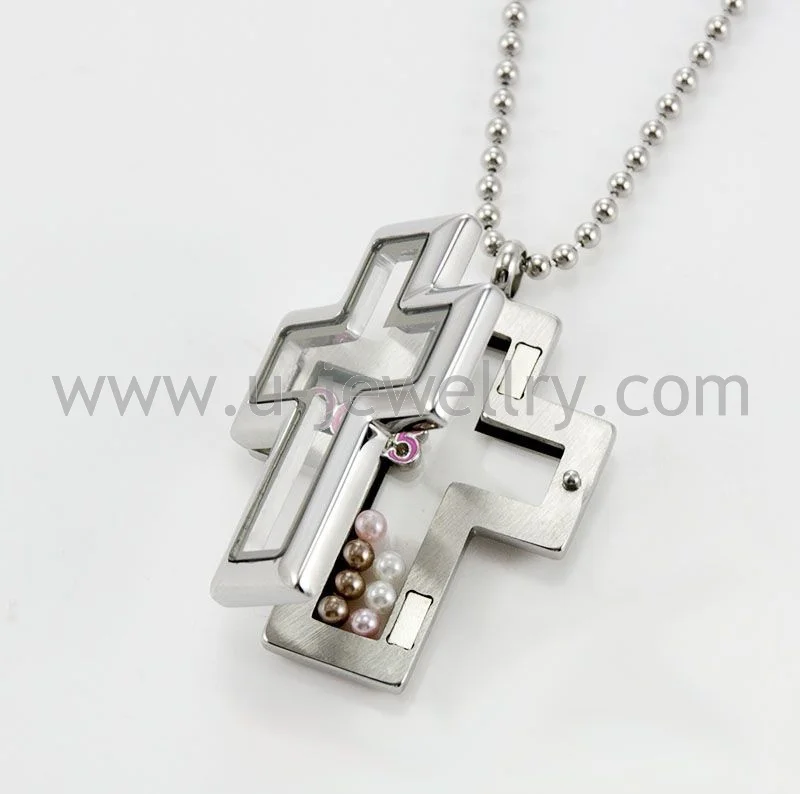 2015 Cross Locket Pendant,Wholesale Glass Floating Charm Locket Buy