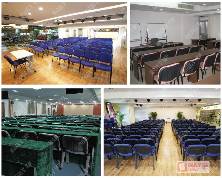 Fabric Reception Chairs Office Chair Back Support Cushion Padding Visitor Chair