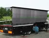 Super lightweight and foldable mobile LED display for trucks and trailers